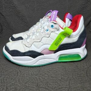 Nike Jordan MA2 Greatest Gift White Black Red Sneaker Women's Shoes Size 10